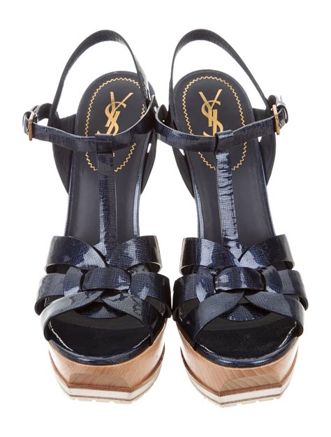 ysl tribute sandals review|ysl tribute platform.